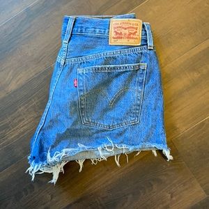 Levi’s 501 Jean shorts, size 29, mint condition